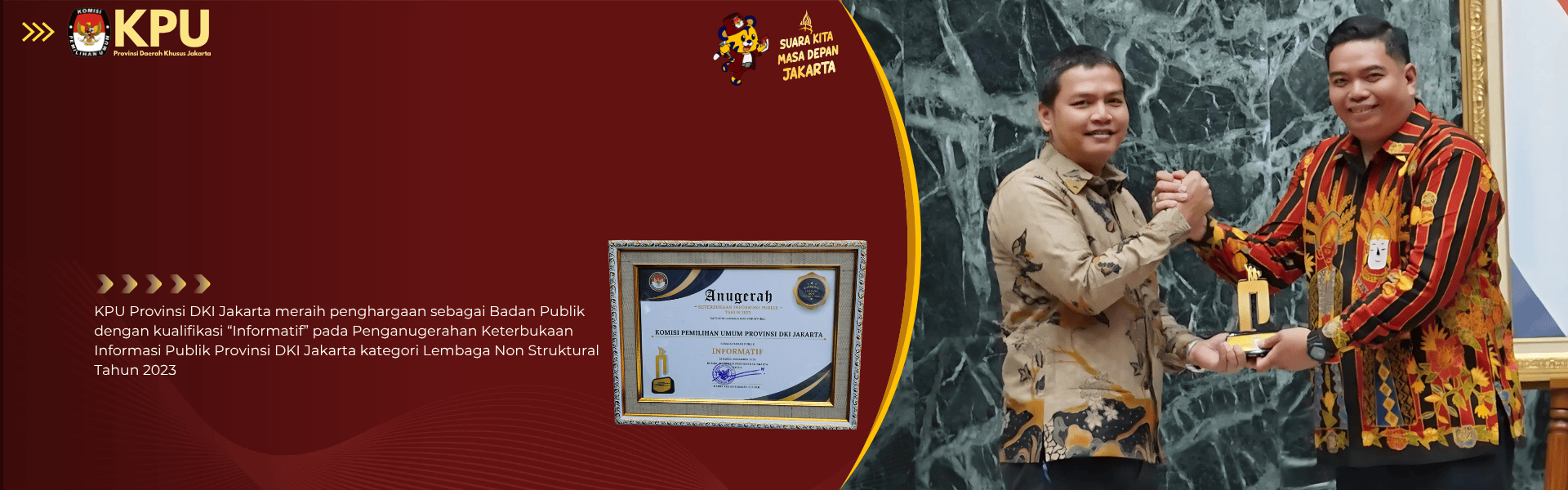 Penganugerahan Keterbukaan Informasi Publik Tahun 2023