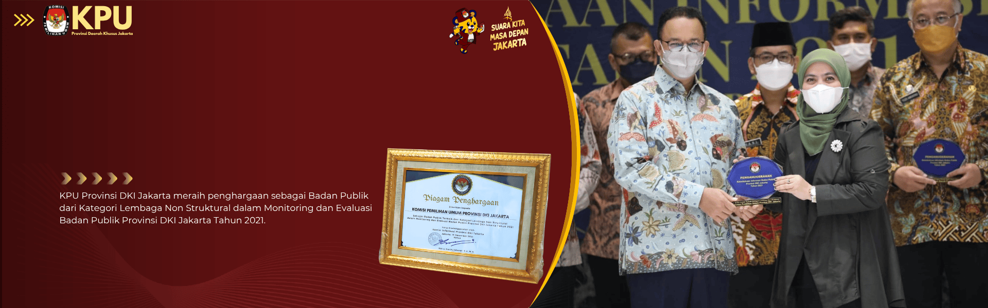 Penganugerahan Keterbukaan Informasi Publik Tahun 2021