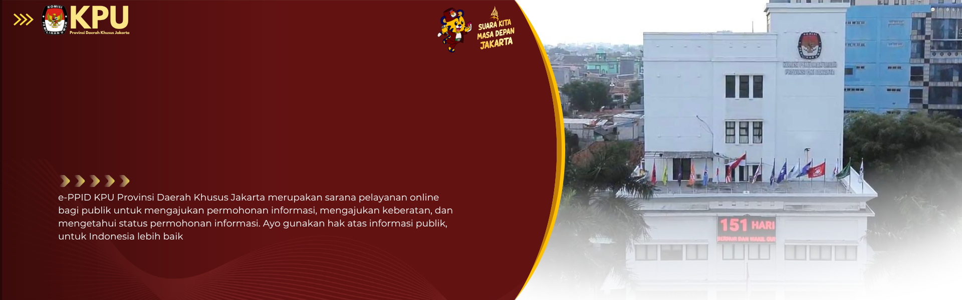Selamat Datang di Layanan e-PPID KPU Provinsi Daerah Khusus Jakarta