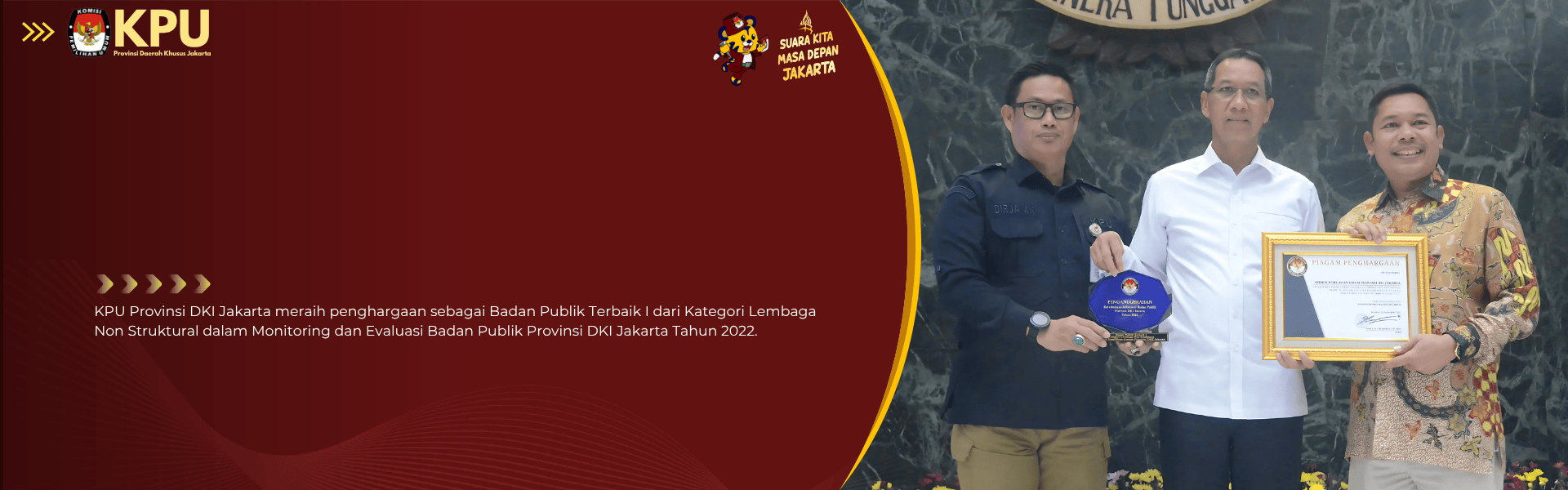 Penganugerahan Keterbukaan Informasi Publik Tahun 2022